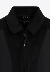 Melton Zip-Up Jacket