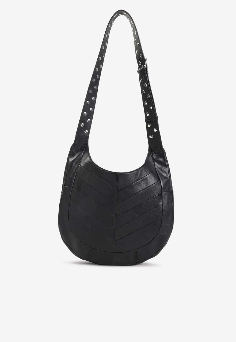 Studded VLogo Hobo Bag