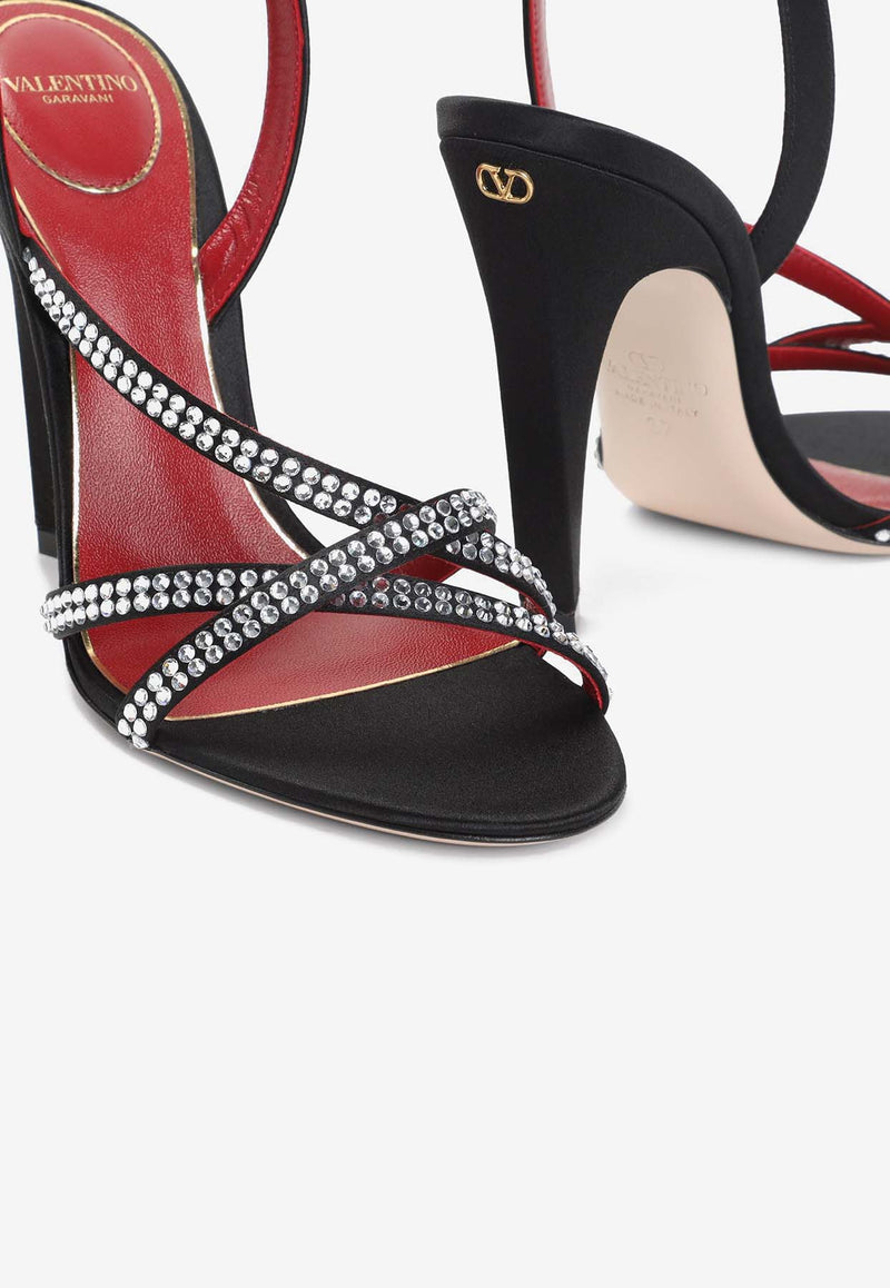 105 Crystal-Embellished Sandals