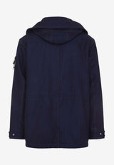 Logo Patch Windbreaker Jacket