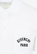 Logo Embroidered Polo T-shirt