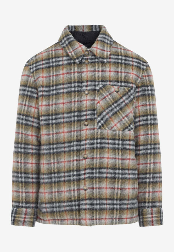 Checked Wool Jacket