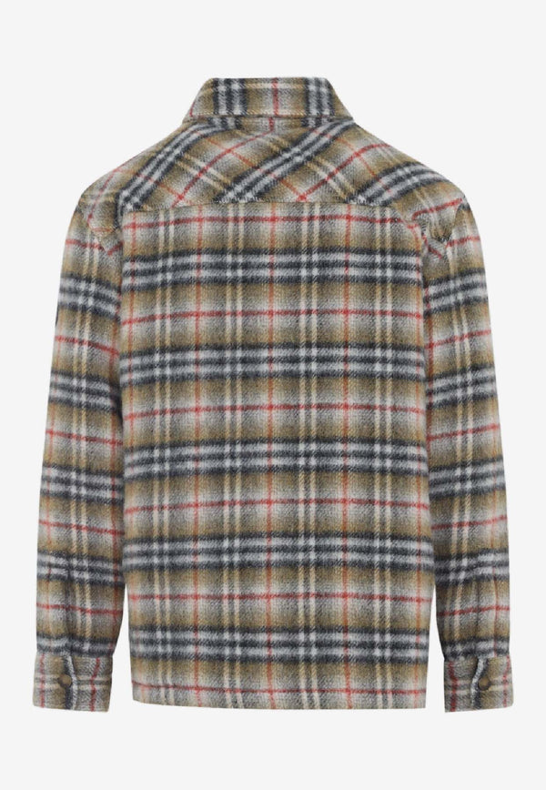 Checked Wool Jacket