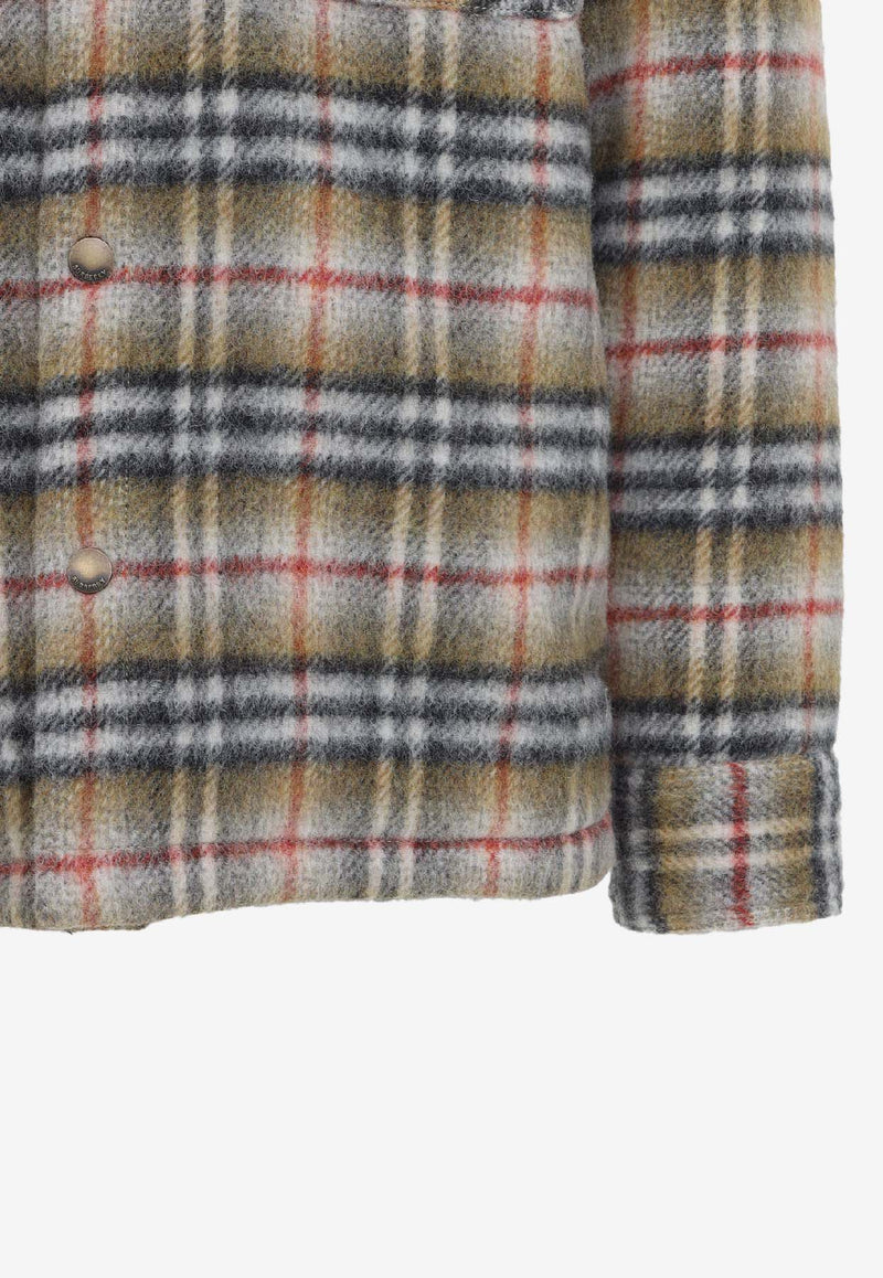 Checked Wool Jacket
