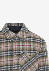 Checked Wool Jacket