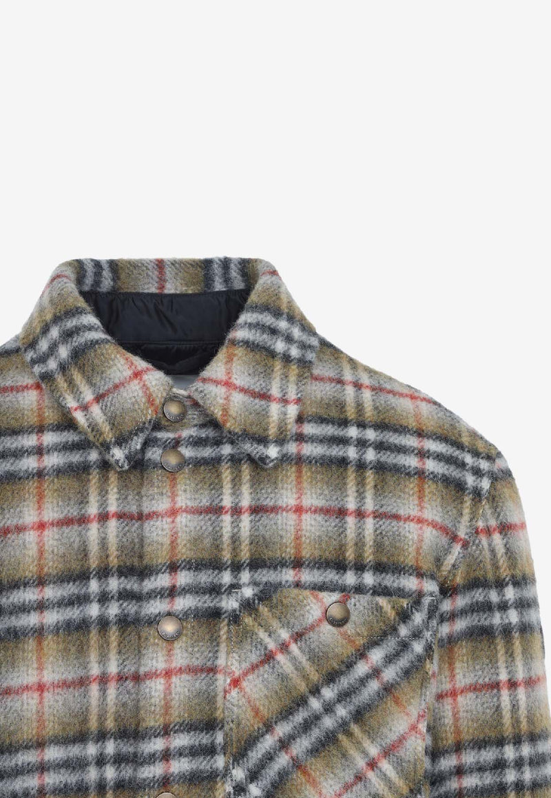 Checked Wool Jacket