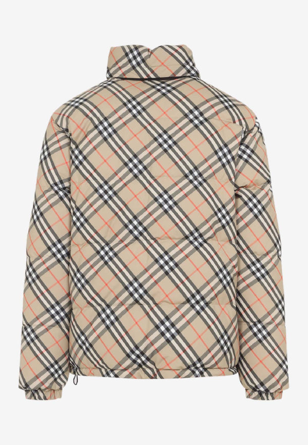 Snowdon Vintage Check Reversible Puffer Jacket