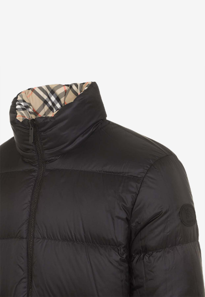 Snowdon Vintage Check Reversible Puffer Jacket