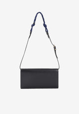 Logo Leather Shoulder Bag