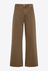 Wide-Leg Oversized Jeans