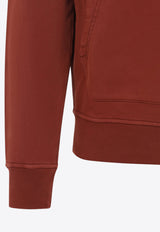 Logo Patch Drawstring Hoodie