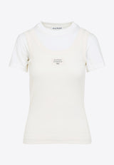 Layered Crewneck T-shirt