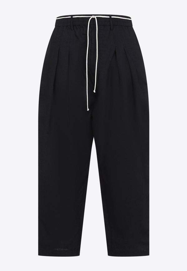 Drawstring Linen Pants