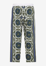 Bandana-Print Pajama Pants