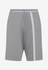 Paneled Track Shorts