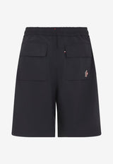 Elastic-Waist Bermuda Shorts