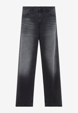 Landon Overwashed Straight-Leg Jeans