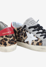 Superstar Leopard Low-Top Sneakers