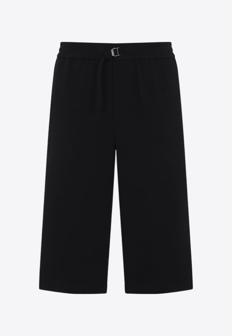 شورت برمودا بحزام خصر مطاطي