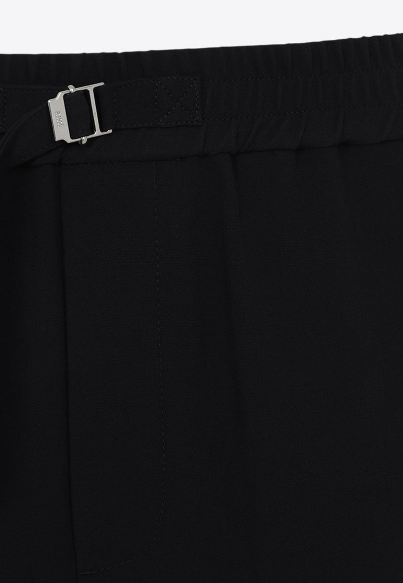 شورت برمودا بحزام خصر مطاطي