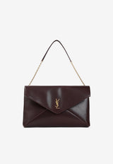 Envelope Pouch Calf Leather Shoulder Bag