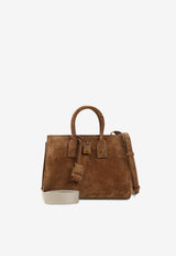 Small Sac De Jour Suede Tote Bag