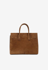 Sac De Jour Suede Tote Bag