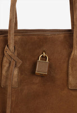 Sac De Jour Suede Tote Bag
