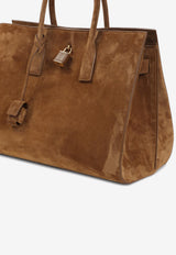 Sac De Jour Suede Tote Bag