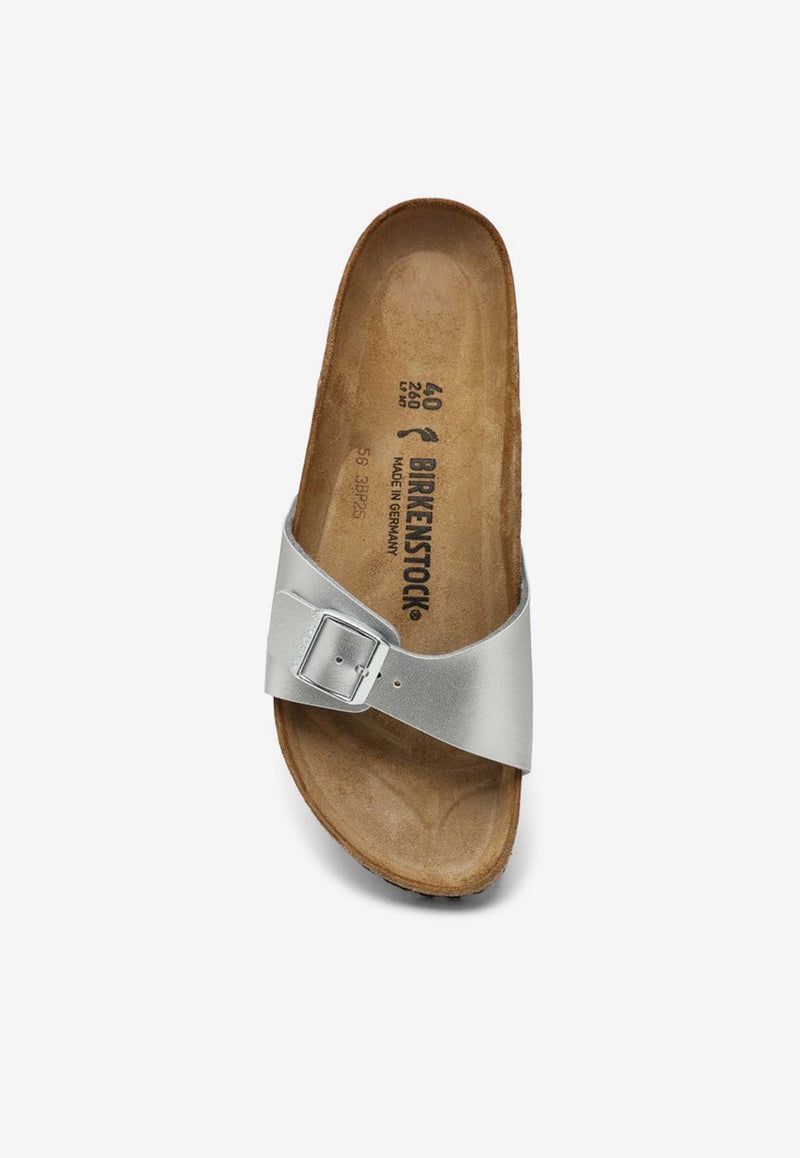 Birkenstock Madrid Leather Flat Sandals 040413LE/O_BIRKE-SI