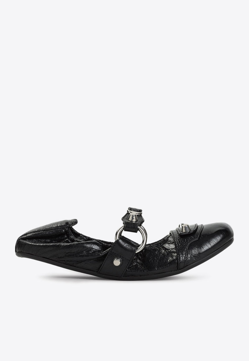 صندل فلات سيتي من الجلد