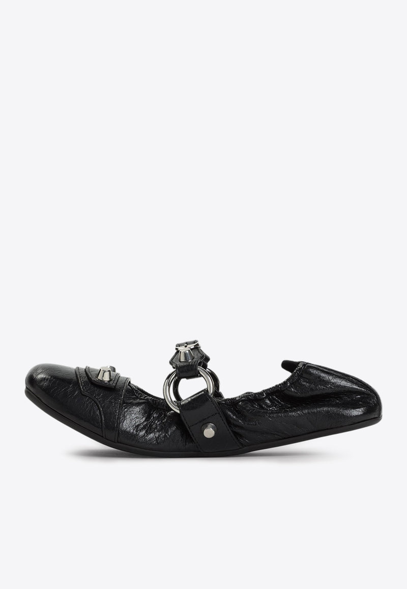 صندل فلات سيتي من الجلد