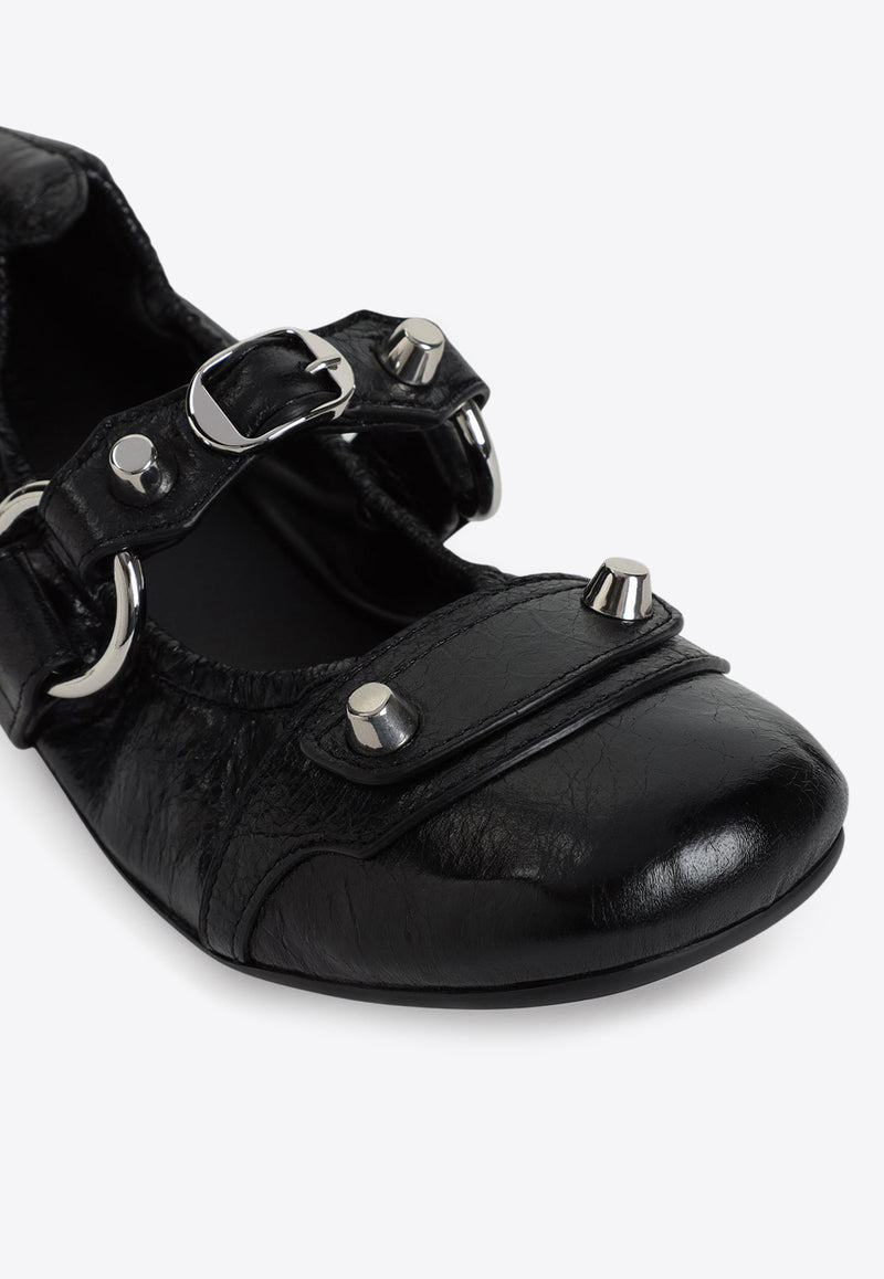 صندل فلات سيتي من الجلد