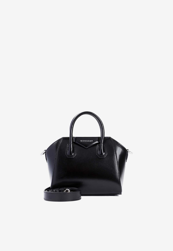 Antigona Top Handle Bag in Box Leather