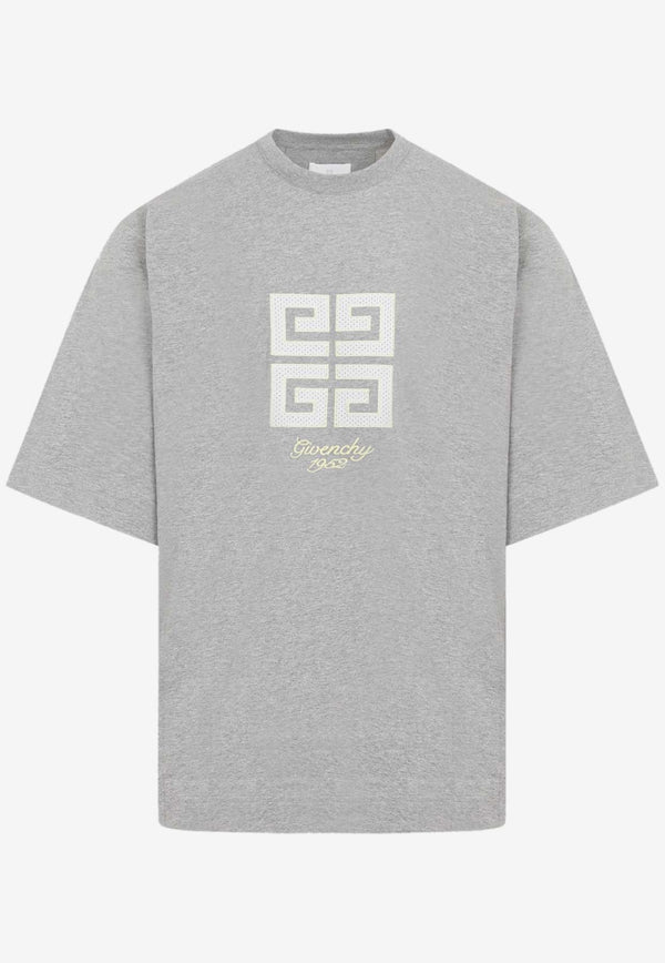 4G Logo Embroidered T-shirt