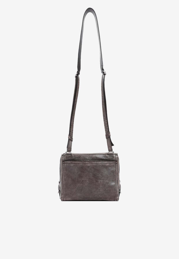 Small Pandora Crossbody Bag in Aged Leather