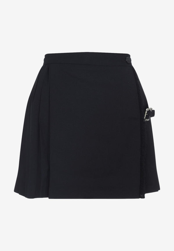 Pleated Mini Skirt