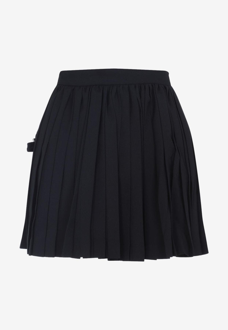 Pleated Mini Skirt