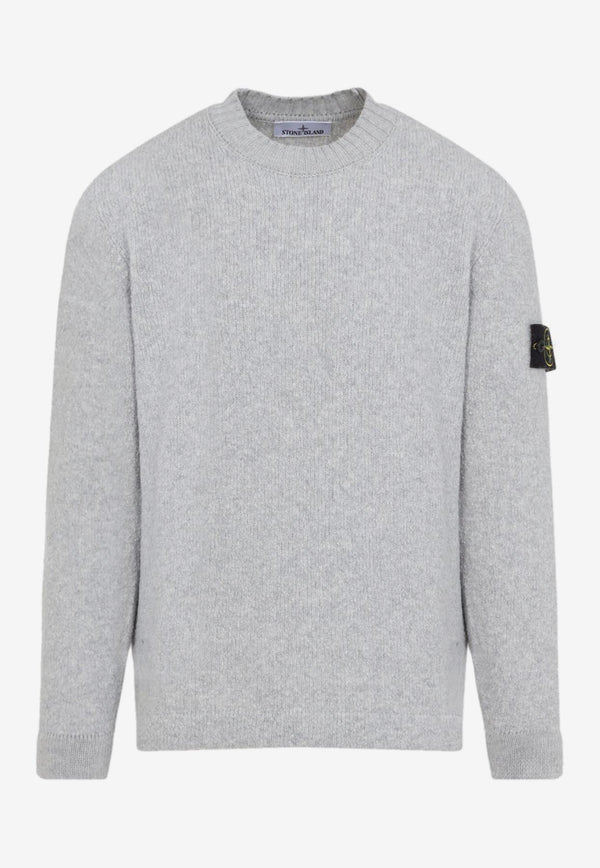 Logo Patch Wool Sweater