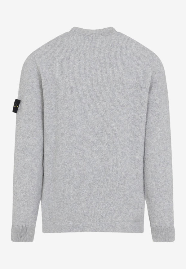 Logo Patch Wool Sweater