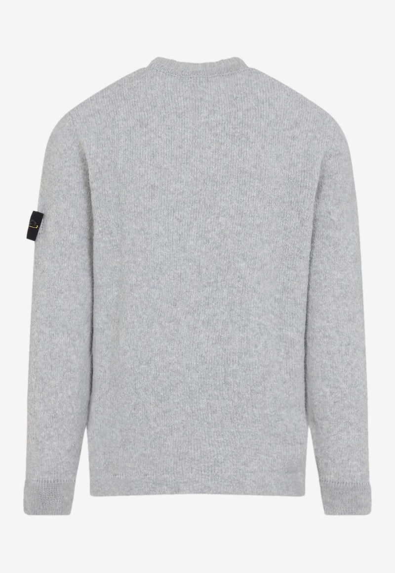 Logo Patch Wool Sweater