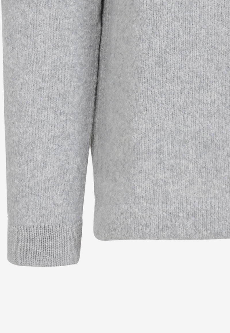 Logo Patch Wool Sweater