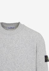 Logo Patch Wool Sweater