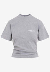 Logo Knotted T-shirt