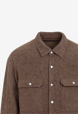 Long-Sleeved Wool Shirt