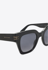 B.zero1 Rectangular Sunglasses