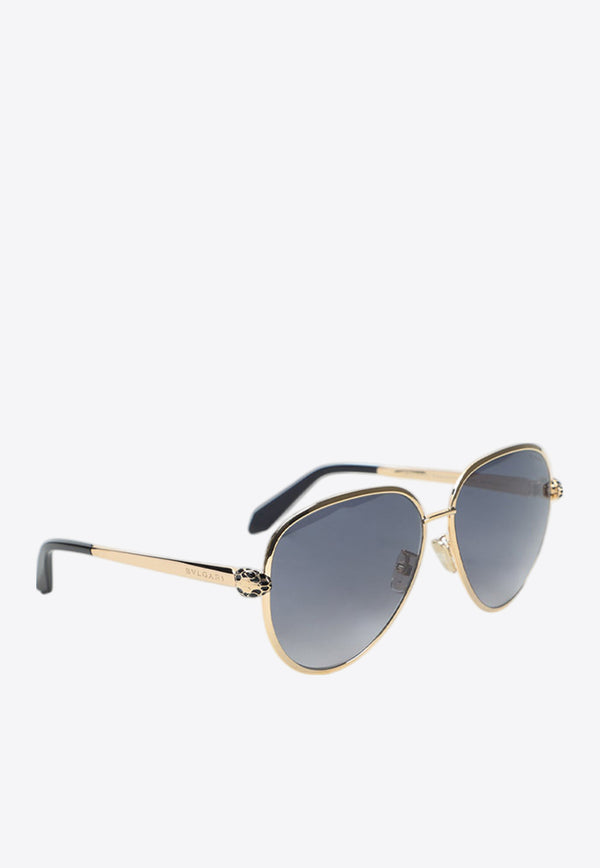 Serpenti Forever Pilot Sunglasses