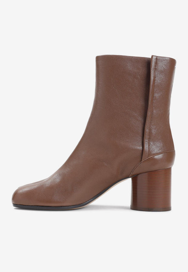 Tabi Leather Ankle Boots
