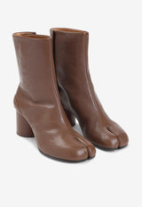 Tabi Leather Ankle Boots