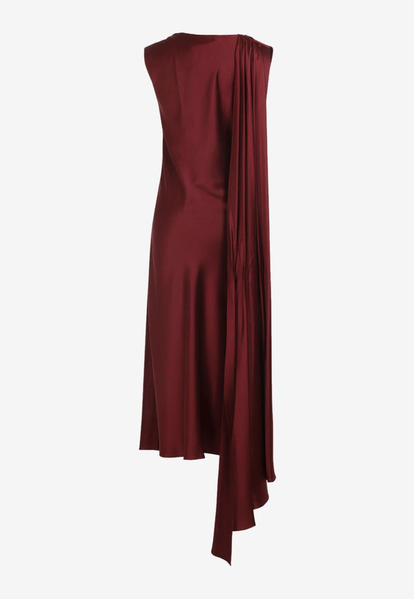 Edolo Silk Midi Dress